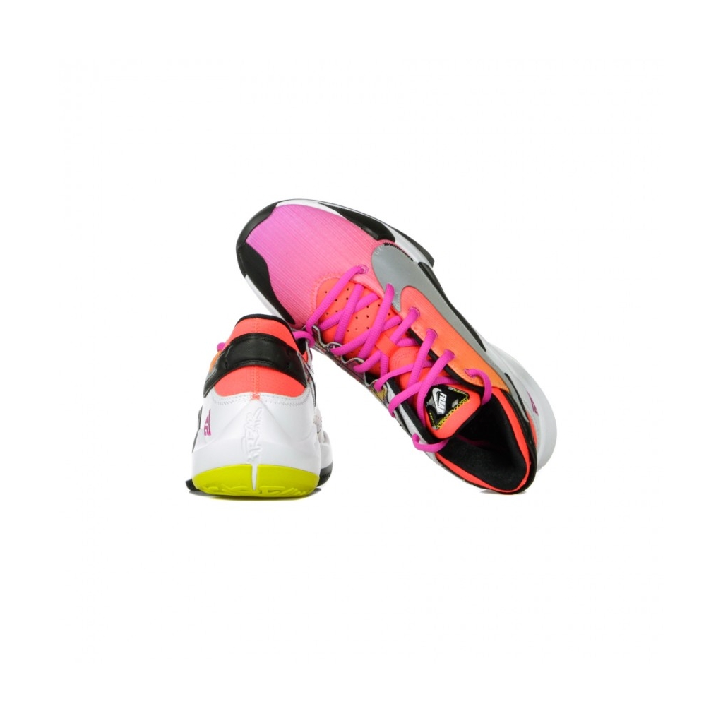 scarpa bassa uomo zoom freak 2 x giannis antetokounmpo BRIGHT CRIMSON/BLACK/FIRE PINK/WHITE