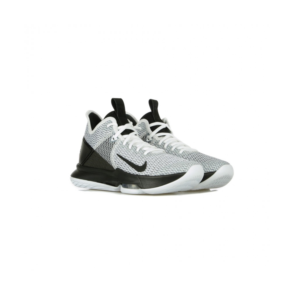scarpa bassa uomo lebron witness iv WHITE/BLACK/WHITE