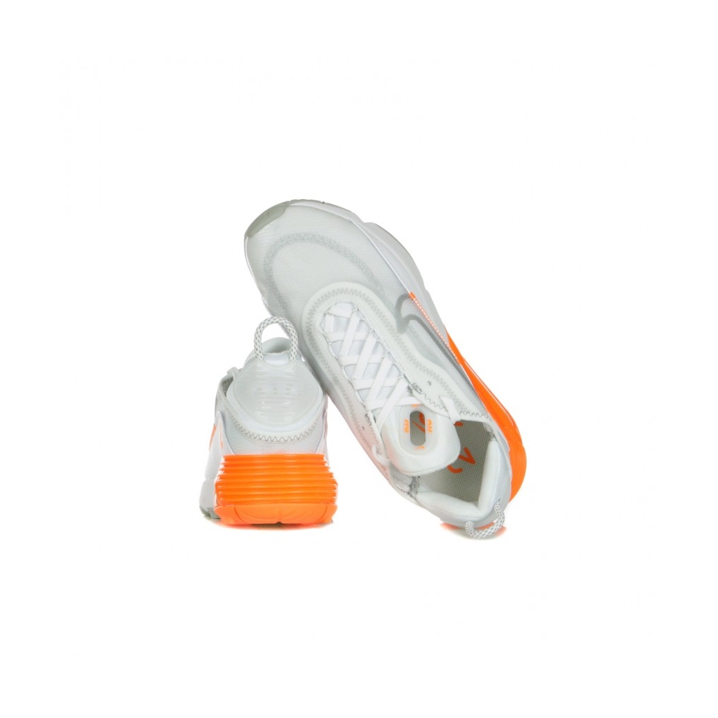 scarpa bassa uomo air max 2090 WHITE/METALLIC SILVER/TOTAL ORANGE