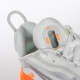 scarpa bassa uomo air max 2090 WHITE/METALLIC SILVER/TOTAL ORANGE