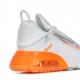 scarpa bassa uomo air max 2090 WHITE/METALLIC SILVER/TOTAL ORANGE