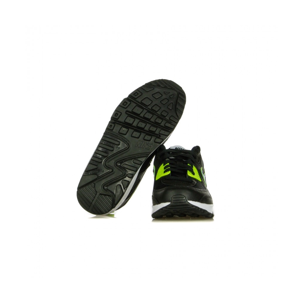 scarpa bassa ragazzo air max 90 gs BLACK/RACER BLUE/VOLT