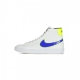 scarpa alta ragazzo blazer mid gs WHITE/RACER BLUE/VOLT