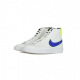scarpa alta ragazzo blazer mid gs WHITE/RACER BLUE/VOLT