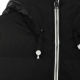 giaccone lungo uomo down parka BLACK/WATERMELON/NEPTUNE GREEN
