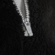 felpa cappuccio zip bambino air sherpa hoodie BLACK/LT SMOKE GREY/WHITE