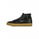scarpa alta uomo sb zoom blazer mid premium BLACK/WHITE/BLACK/GUM LIGHT BROWN