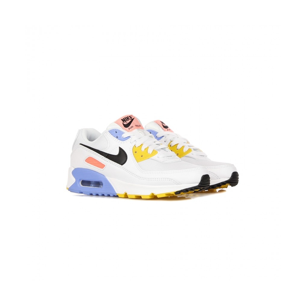 scarpa bassa donna w air max 90 WHITE/BLACK/PURE PLATINUM/SOLAR FLARE