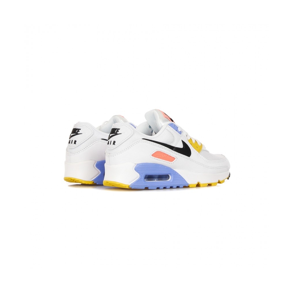 scarpa bassa donna w air max 90 WHITE/BLACK/PURE PLATINUM/SOLAR FLARE