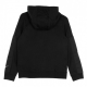 felpa cappuccio zip ragazzo air hoodie BLACK/BLACK/BLACK/WHITE