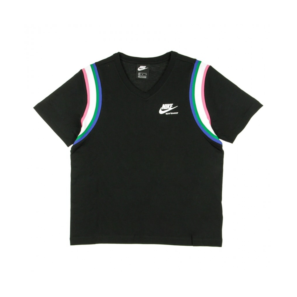 maglietta donna sportswear heritage top BLACK/SAIL/WHITE