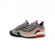 scarpa bassa uomo air max 97 WOLF GREY/RADIANT RED/BLACK/WHITE