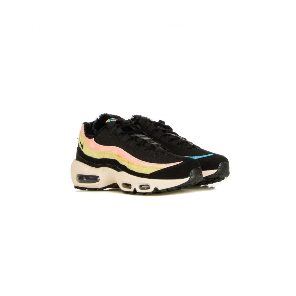 scarpa bassa donna w air max 95 prm BLACK/BLACK/ATOMIC PINK/SOLAR FLARE