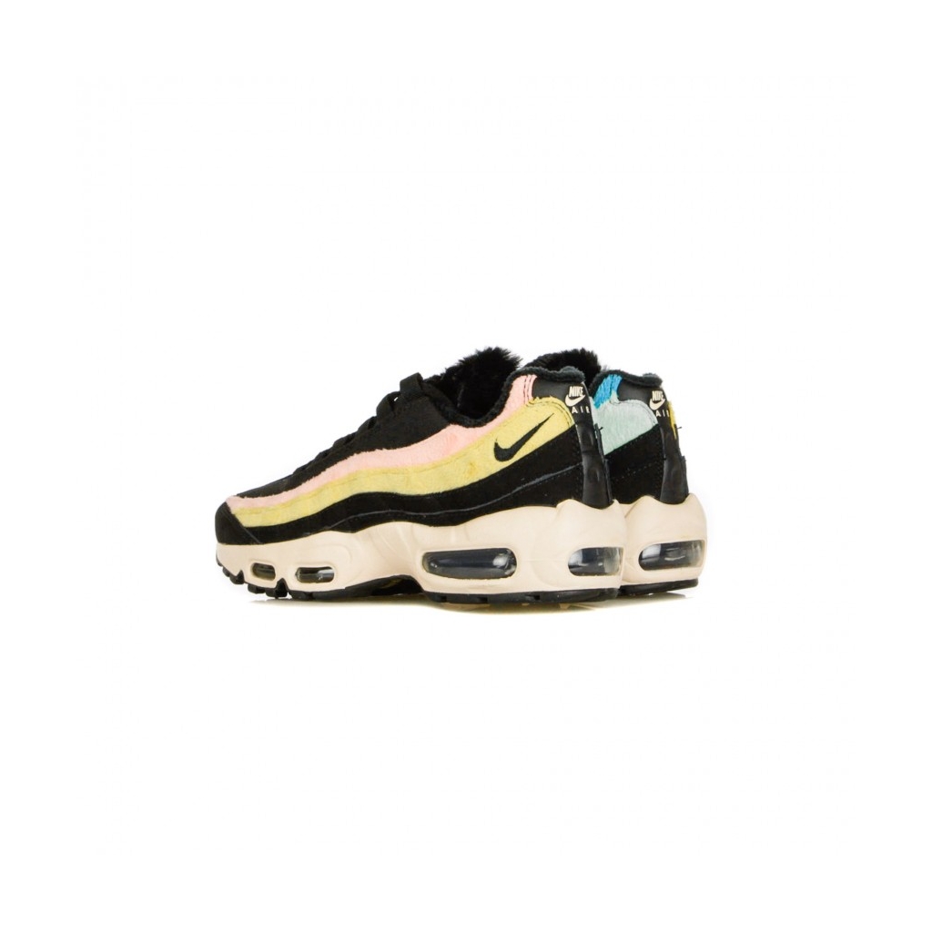 scarpa bassa donna w air max 95 prm BLACK/BLACK/ATOMIC PINK/SOLAR FLARE