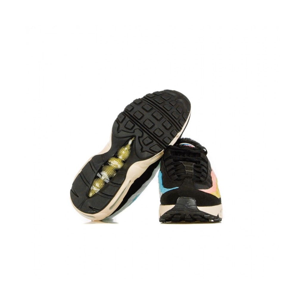 scarpa bassa donna w air max 95 prm BLACK/BLACK/ATOMIC PINK/SOLAR FLARE