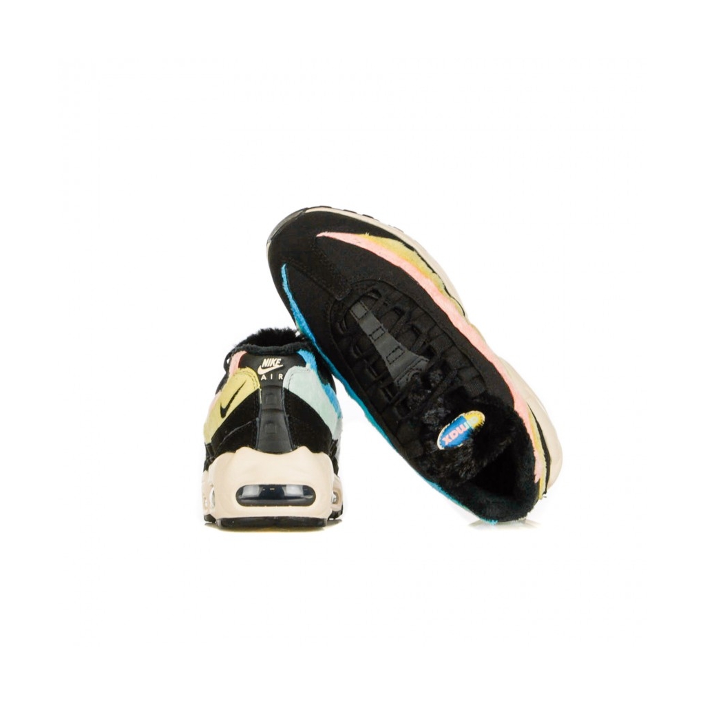 scarpa bassa donna w air max 95 prm BLACK/BLACK/ATOMIC PINK/SOLAR FLARE