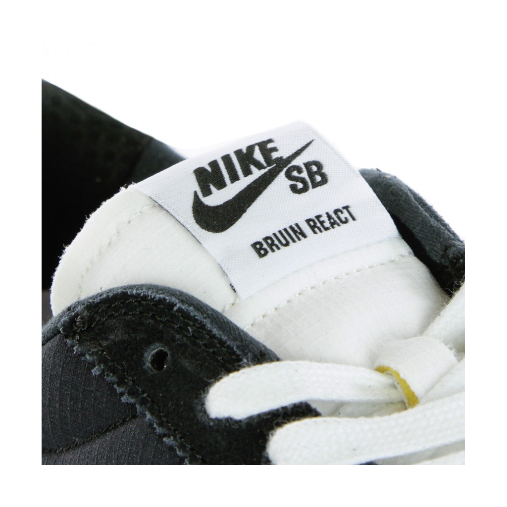 scarpa bassa uomo sb bruin react BLACK/WHITE/BLACK/GUM LIGHT BROWN