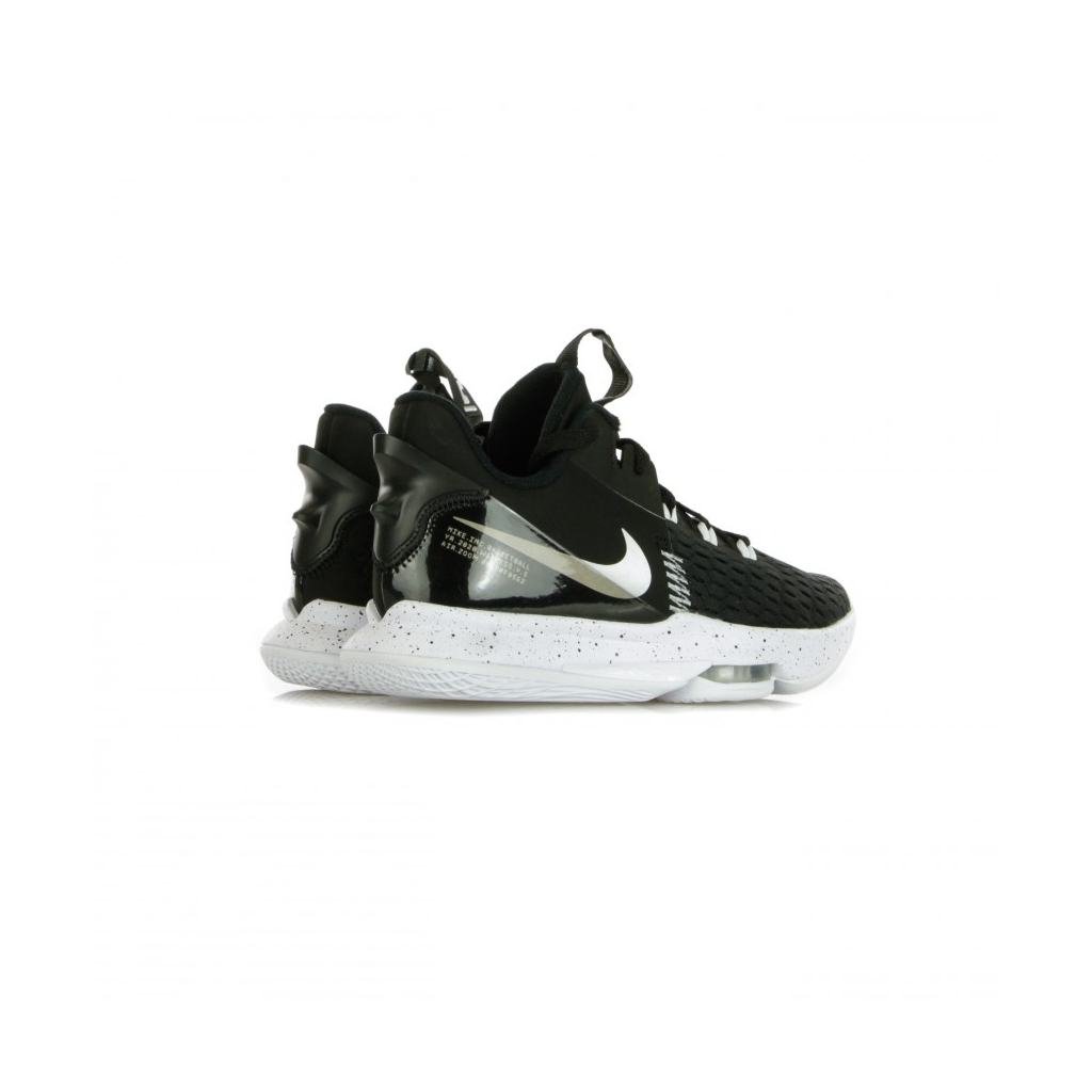 scarpa alta uomo lebron witness v BLACK/METALLIC SILVER/WHITE