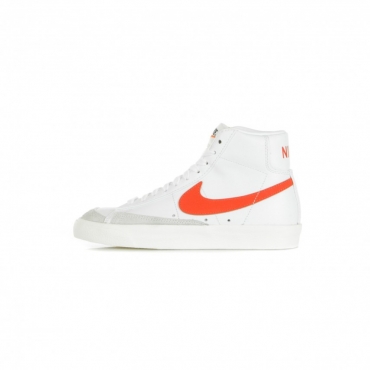 scarpa alta donna w blazer mid 77 WHITE/HABANERO RED/SAIL