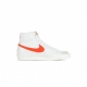 scarpa alta donna w blazer mid 77 WHITE/HABANERO RED/SAIL