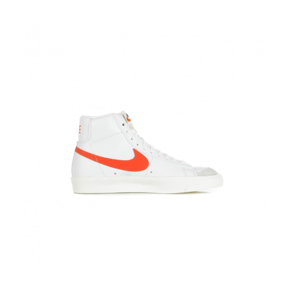 scarpa alta donna w blazer mid 77 WHITE/HABANERO RED/SAIL