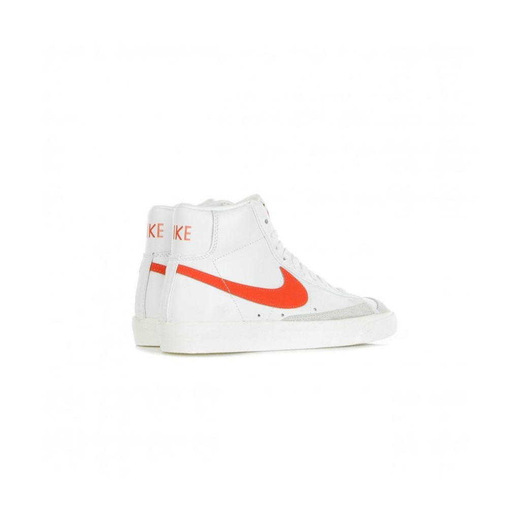 scarpa alta donna w blazer mid 77 WHITE/HABANERO RED/SAIL