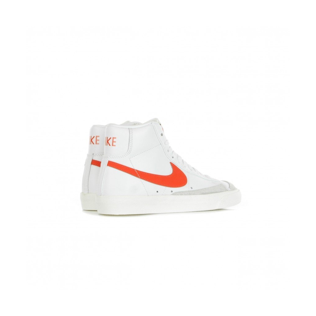 scarpa alta donna w blazer mid 77 WHITE/HABANERO RED/SAIL