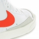 scarpa alta donna w blazer mid 77 WHITE/HABANERO RED/SAIL