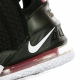 scarpa alta uomo lebron xviii BLACK/WHITE/UNIVERSITY RED