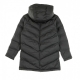 piumino lungo bambino sportswear fill long jacket BLACK/BLACK/BLACK/WHITE