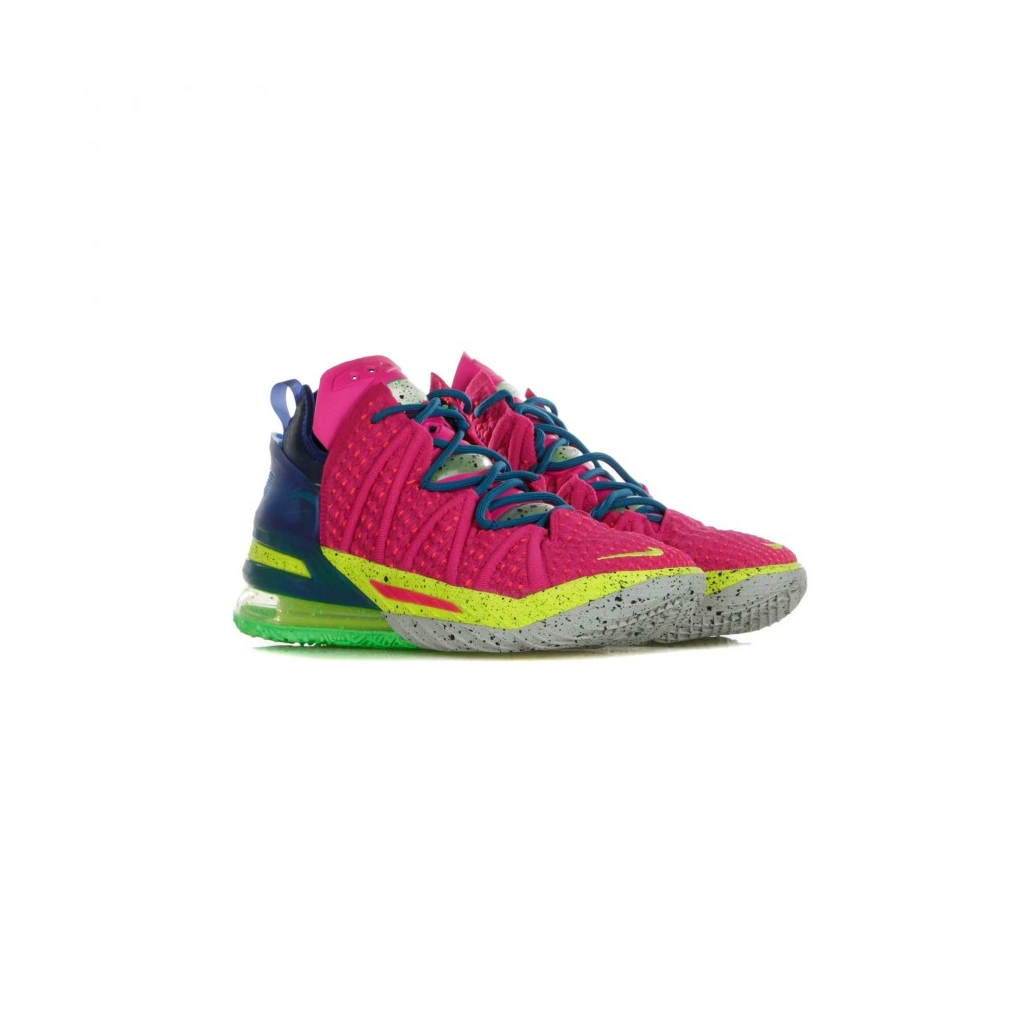 scarpa alta uomo lebron xviii los angeles by night PINK PRIME/MULTICOLOR/BLUE VOID