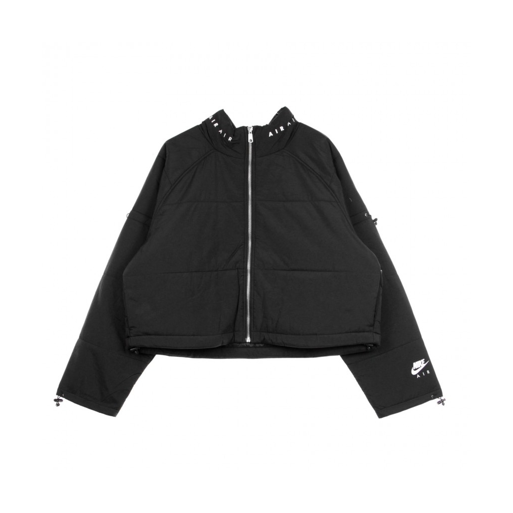 giubbotto corto donna air jacket BLACK/WHITE