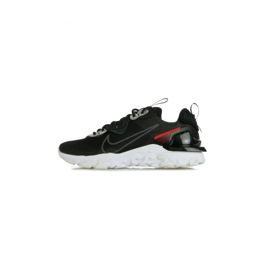 scarpa bassa uomo react vision 3m BLACK/ANTHRACITE/WHITE/UNIVERSITY RED