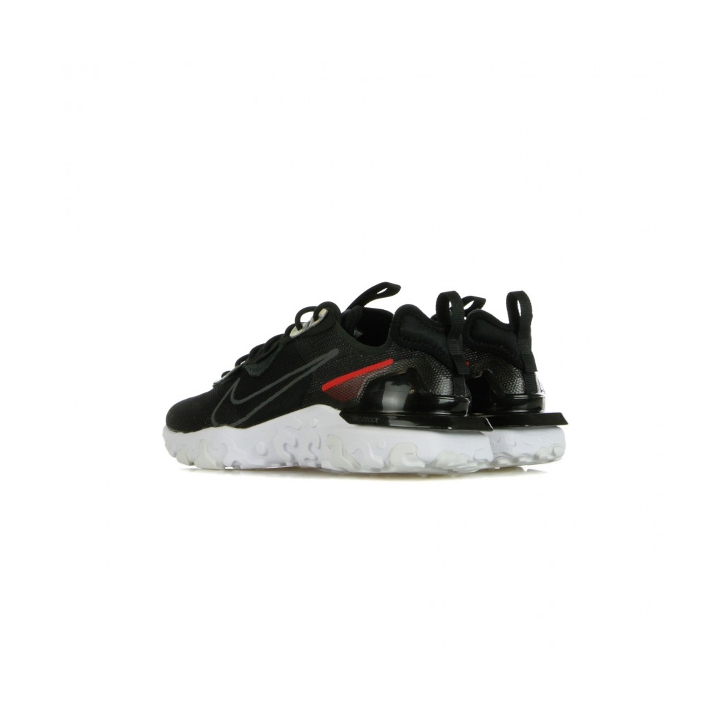 scarpa bassa uomo react vision 3m BLACK/ANTHRACITE/WHITE/UNIVERSITY RED