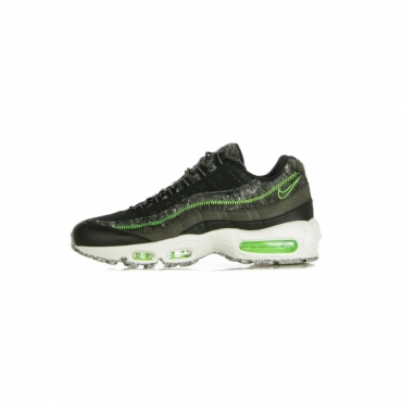 scarpa bassa uomo air max 95 BLACK/ELECTRIC GREEN/SMOKE GREY