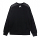 felpa girocollo uomo sportswear air crew BLACK/DK SMOKE GREY/WHITE