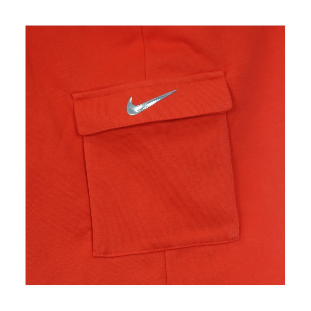 pantalone tuta leggero donna sportswear swoosh pant plus LT CRIMSON/BLACK