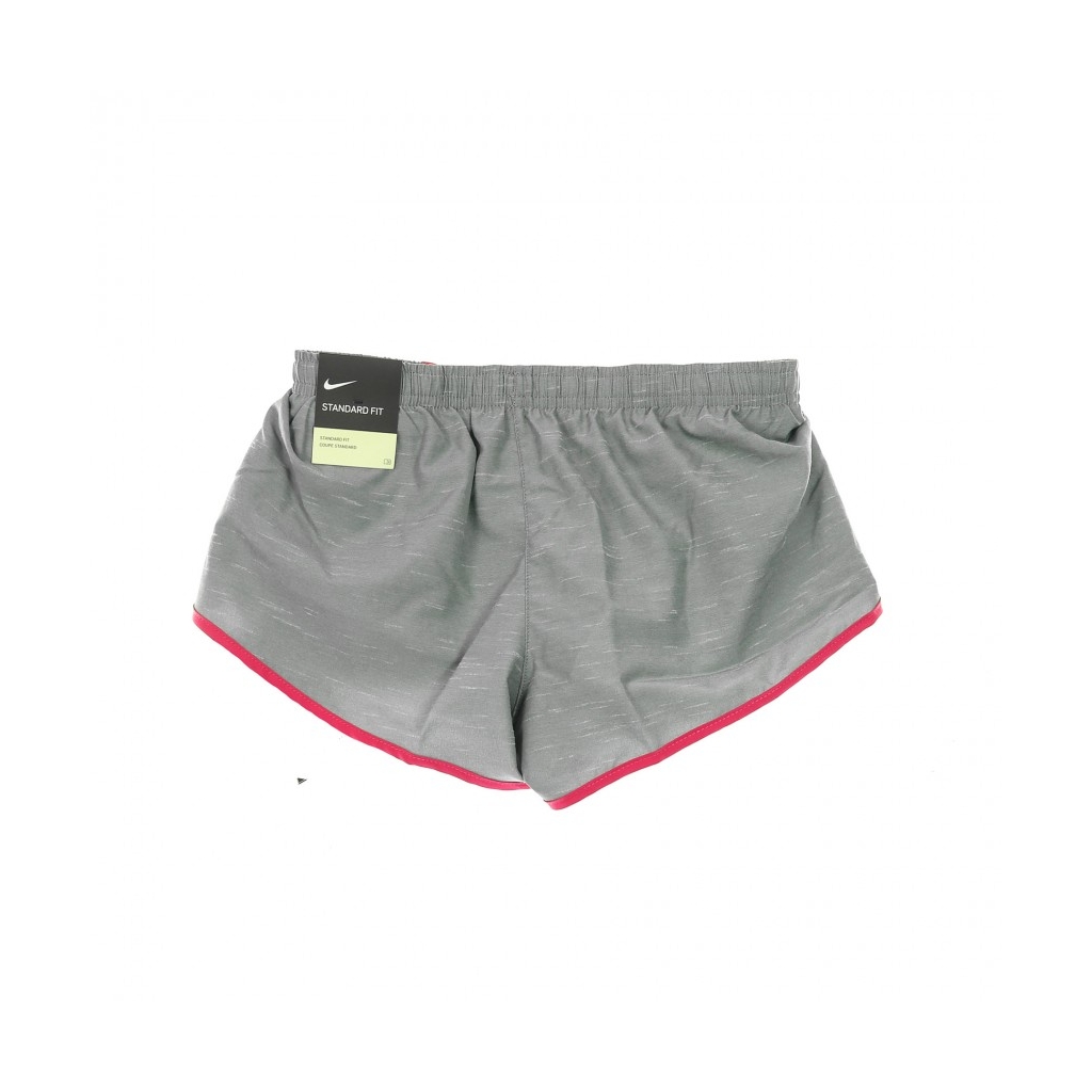 pantaloncino ragazza sprinter short CARBON HEATHER/FIREBERRY/FIREBERRY