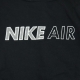 felpa girocollo corta donna sportswear air crew BLACK/WHITE