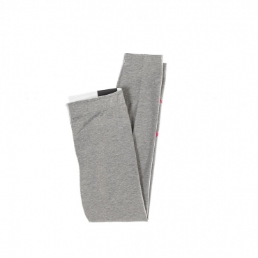 NIKE - leggins ragazza favorite gx3 CARBON HEATHER/WHITE - Leggings