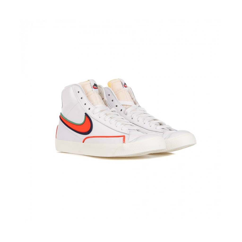 scarpa alta uomo blazer mid 77 infinite WHITE/BRIGHT CRIMSON/BLUE VOID