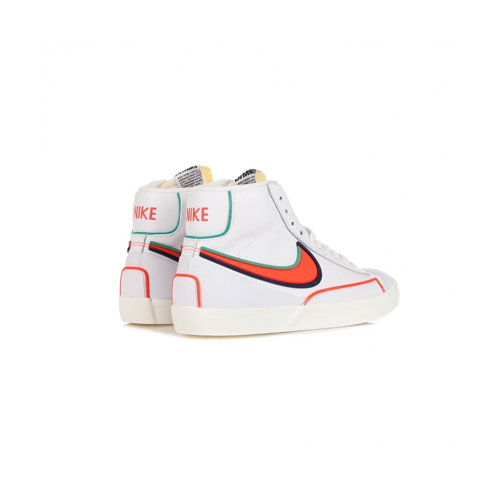 scarpa alta uomo blazer mid 77 infinite WHITE/BRIGHT CRIMSON/BLUE VOID