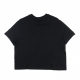 maglietta donna sportswear swoosh top BLACK/WHITE