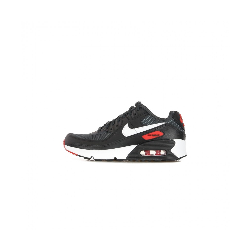 scarpa bassa ragazzo air max 90 gs DK SMOKE GREY/WHITE/BLACK/UNIVERSITY RED