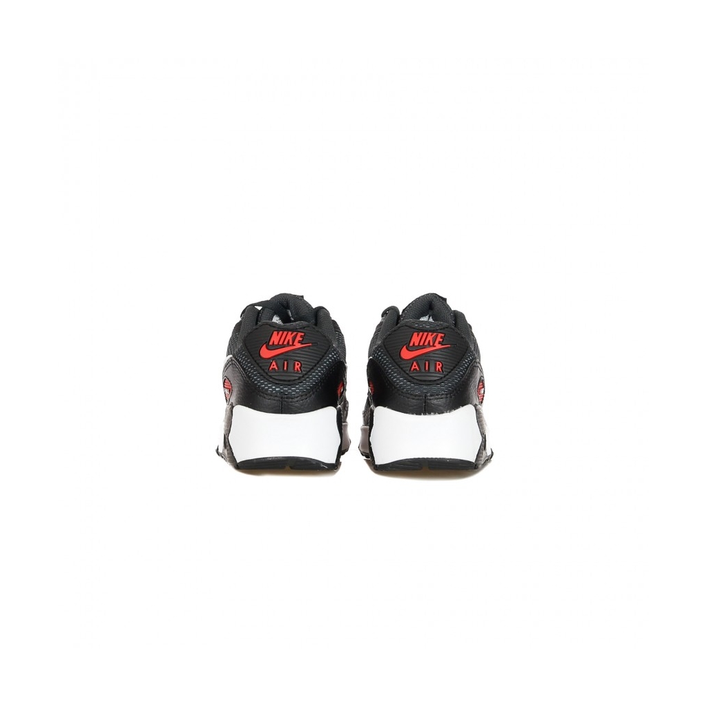 scarpa bassa ragazzo air max 90 gs DK SMOKE GREY/WHITE/BLACK/UNIVERSITY RED