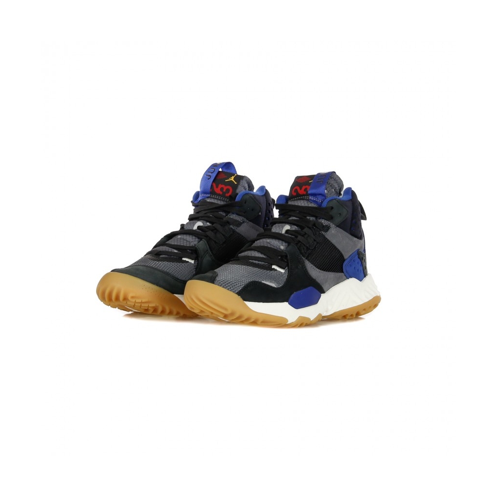 scarpa alta uomo jordan delta mid BLACK/GYM RED/DARK GREY/STORM BLUE