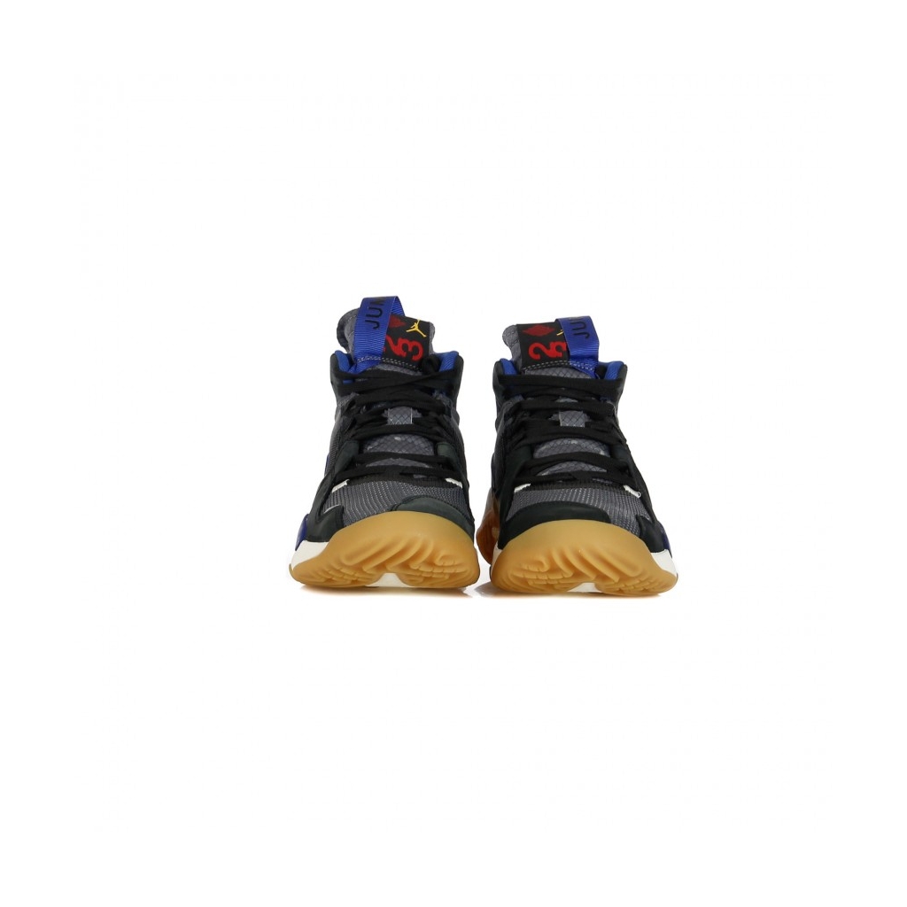scarpa alta uomo jordan delta mid BLACK/GYM RED/DARK GREY/STORM BLUE