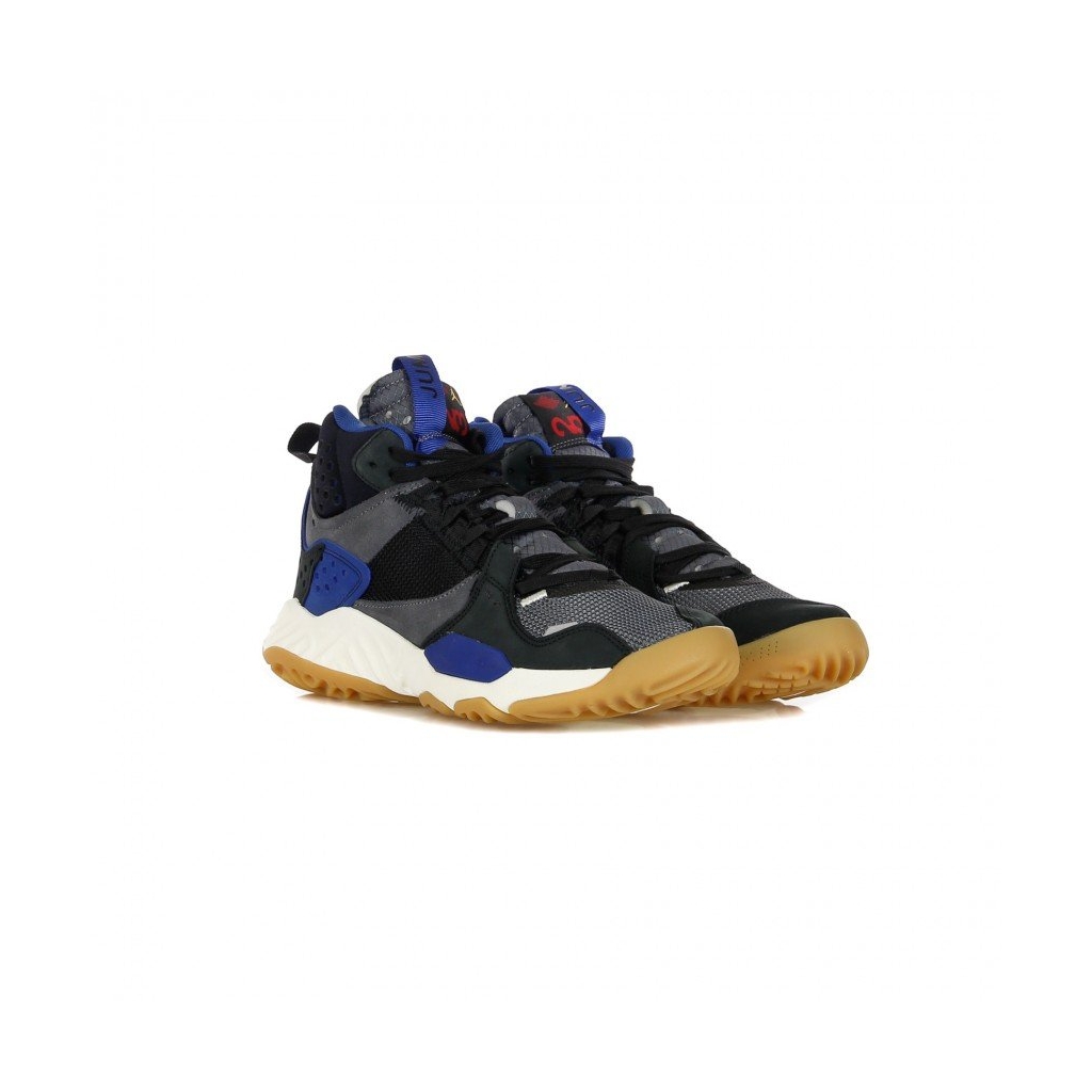 scarpa alta uomo jordan delta mid BLACK/GYM RED/DARK GREY/STORM BLUE