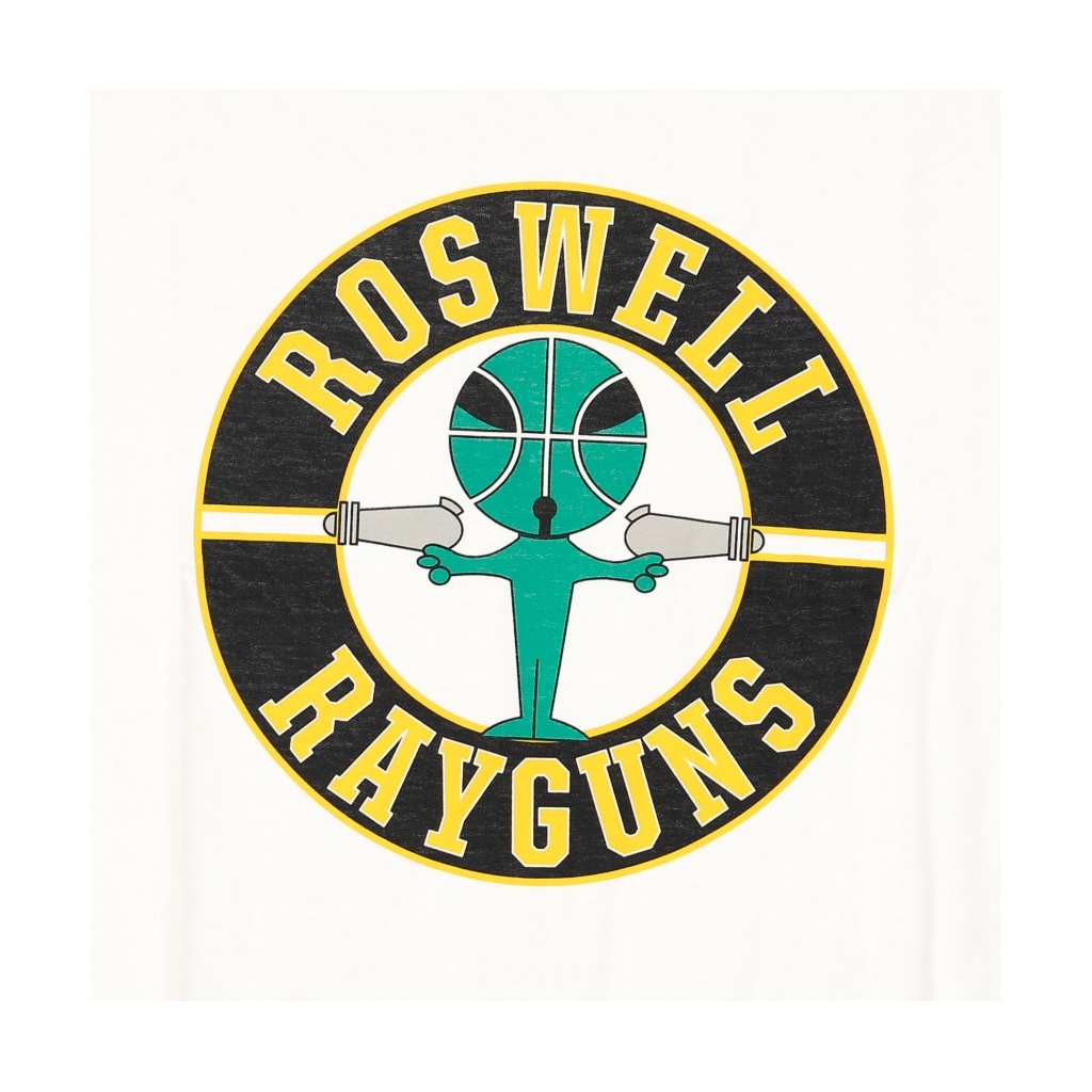 maglietta uomo roswell rayguns core hybrid tee WHITE