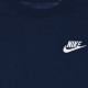 maglietta ragazzo sportswear tee futura OBSIDIAN/WHITE